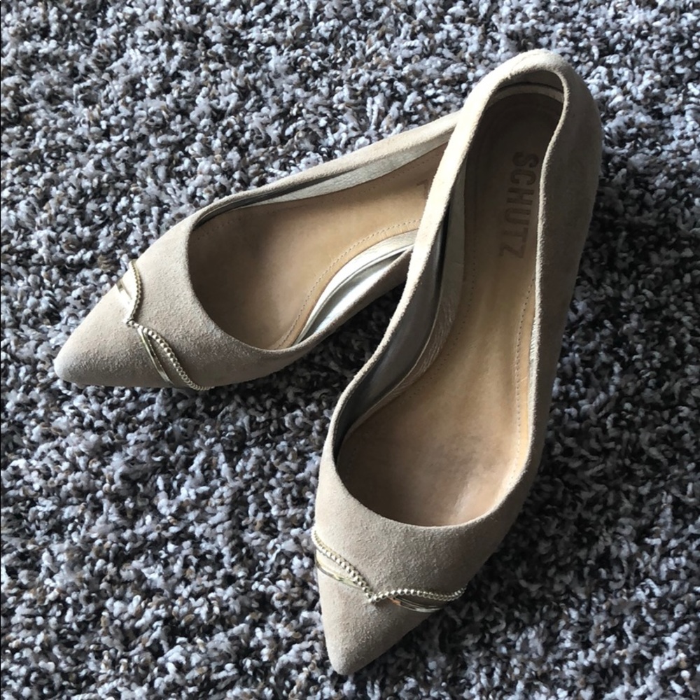 Elegant flats from Schutz! like new!